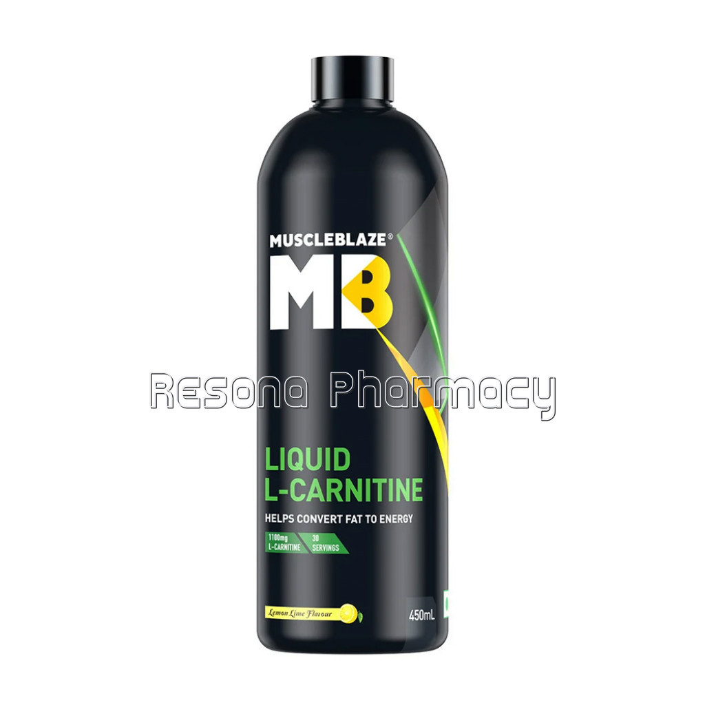 Muscleblaze Liquid L Carnitine 450Ml Lemon Lime