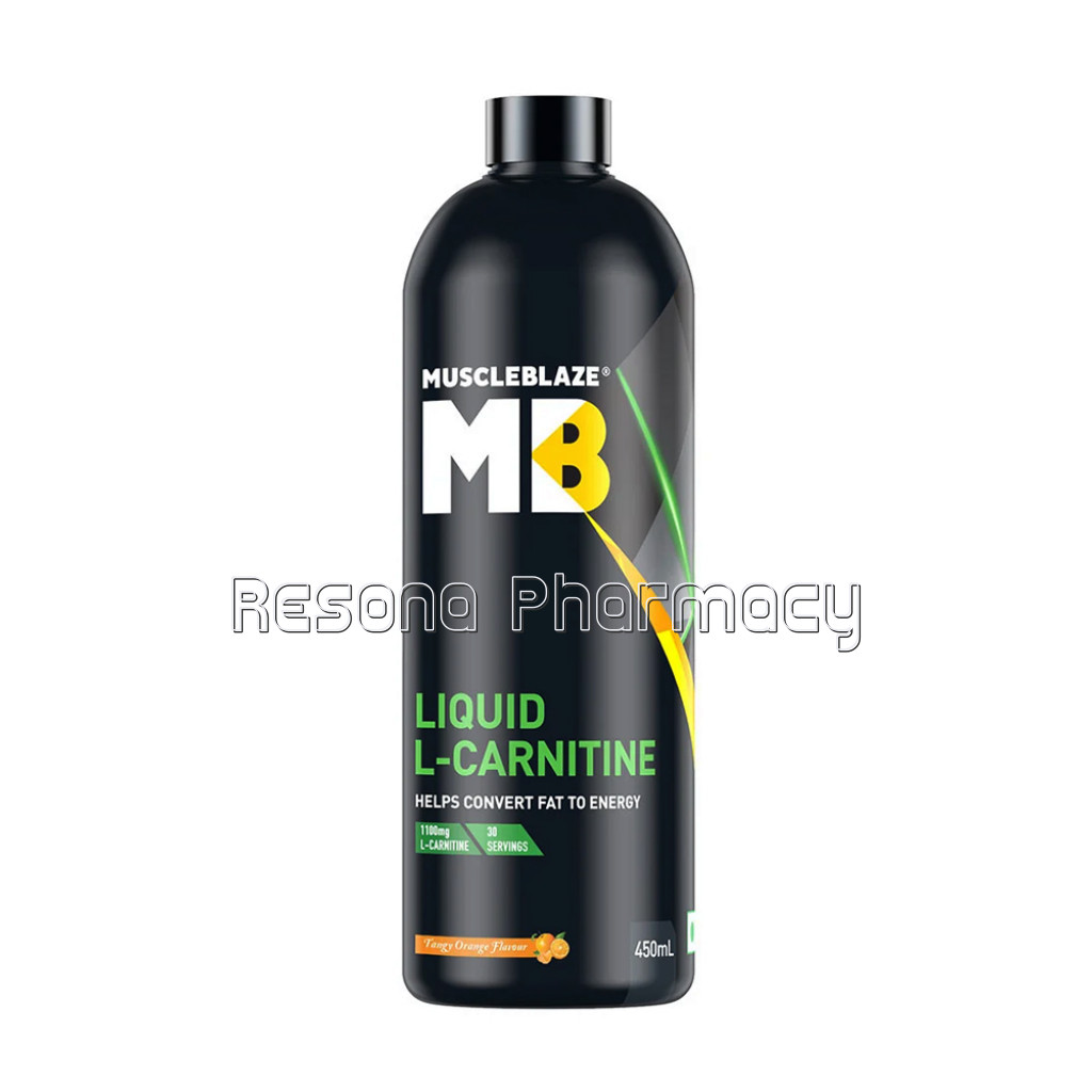 Muscleblaze Liquid L Carnitine 450Ml Tangy Orange