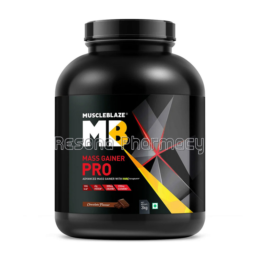 Muscleblaze Mass Gainer Pro With Creapure 6.6Ib Chocolate