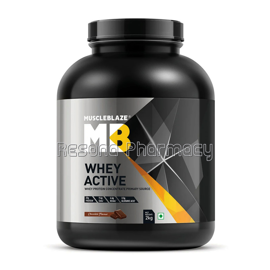Muscleblaze Whey Active 4.4Ib Chocolate