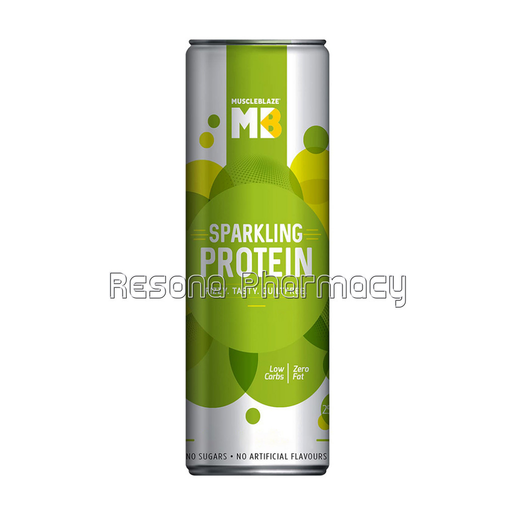 Muscleblaze Sparkling Protein Water Black Grape