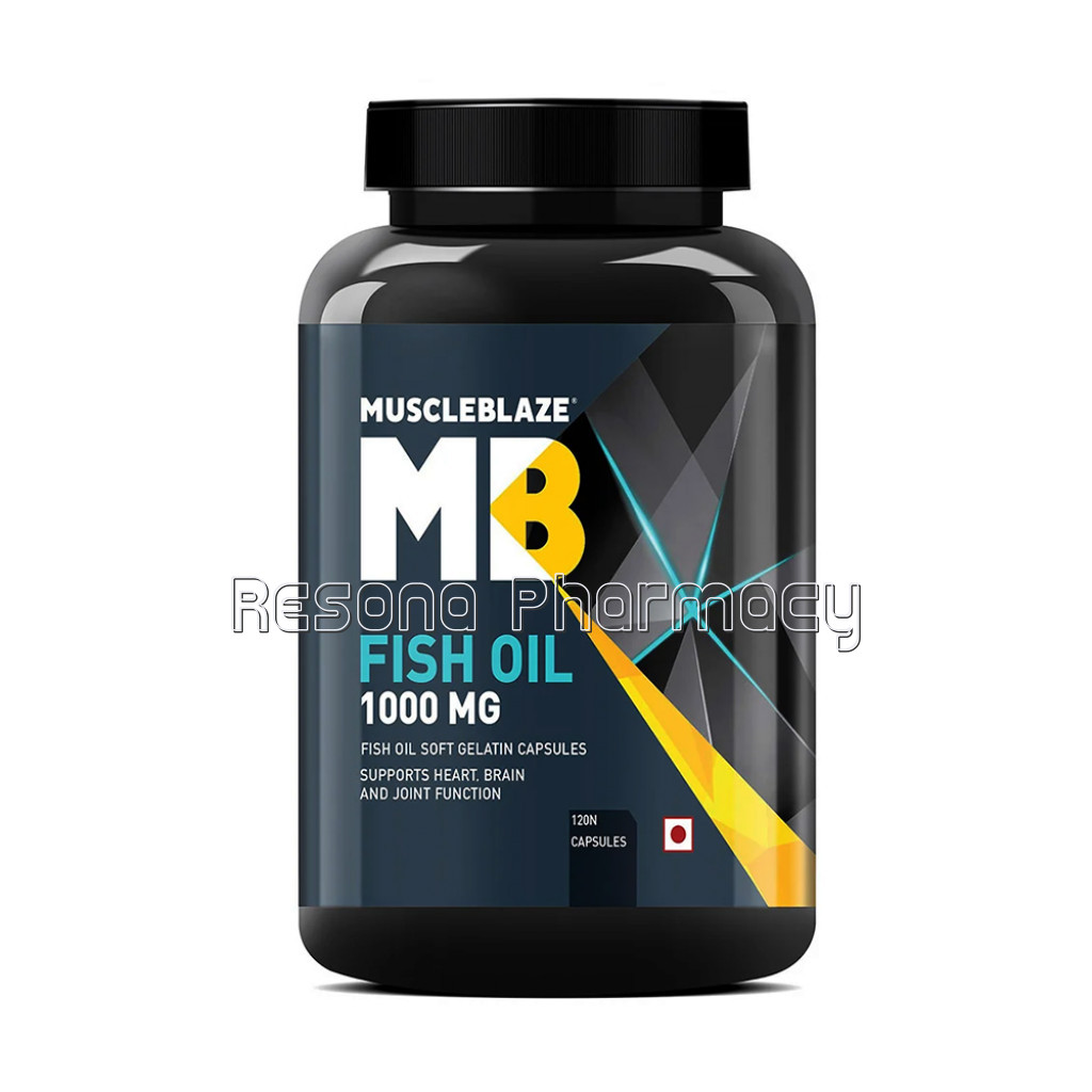 Muscleblaze Fish Oil (1000 Mg) 120
