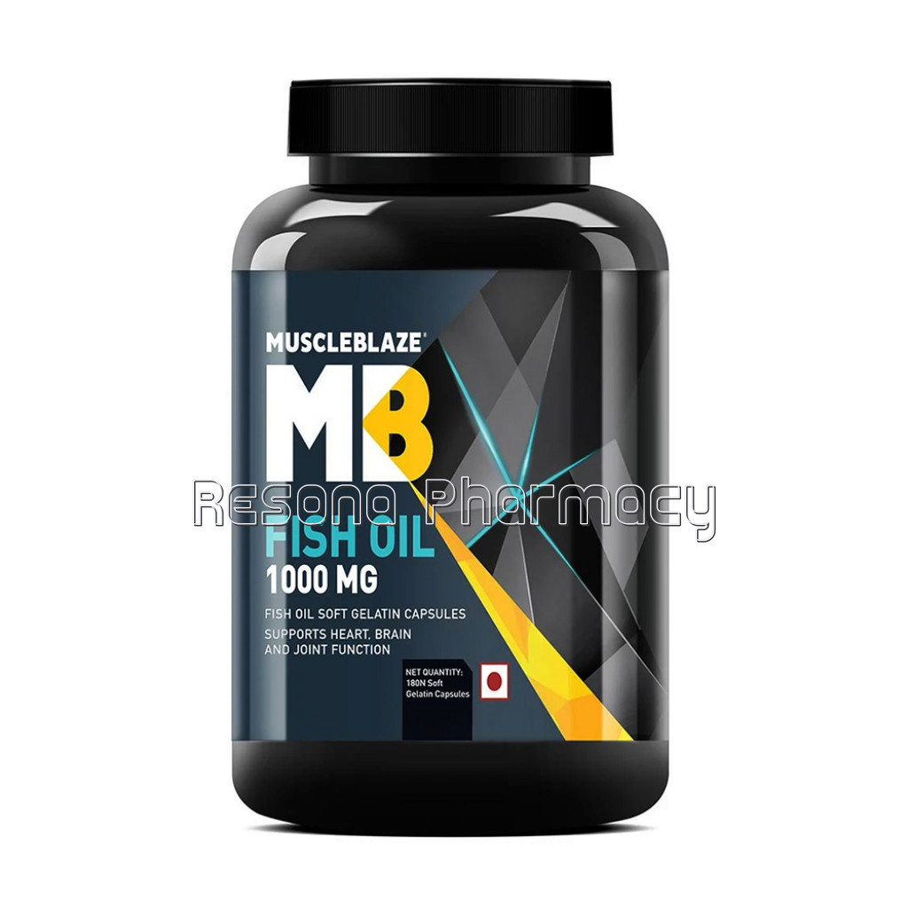 Muscleblaze Fish Oil (1000 Mg) 180