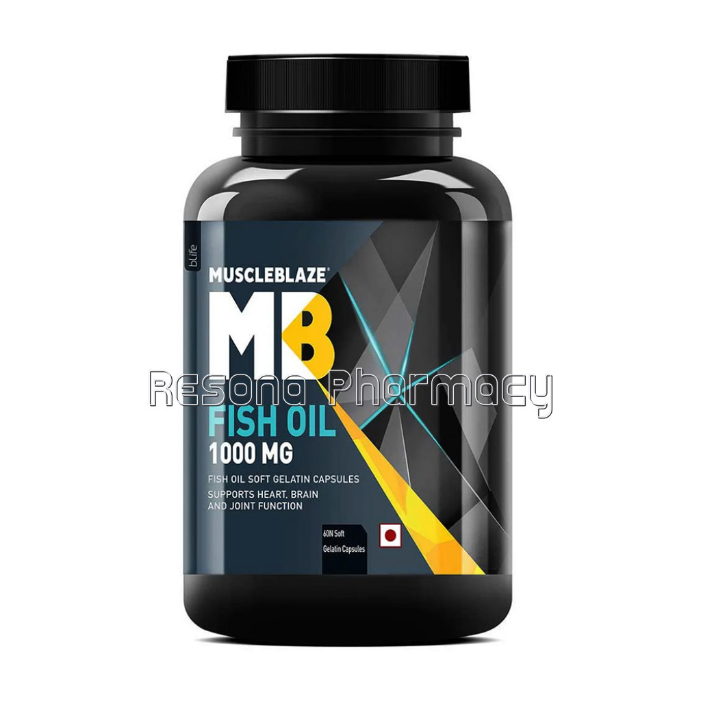 Muscleblaze Fish Oil (1000 Mg) 60