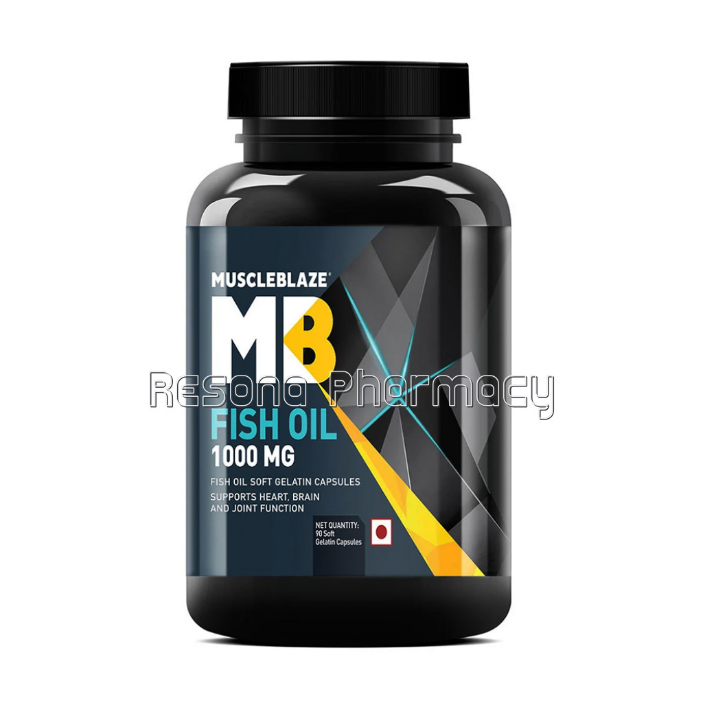 Muscleblaze Fish Oil (1000 Mg) 90