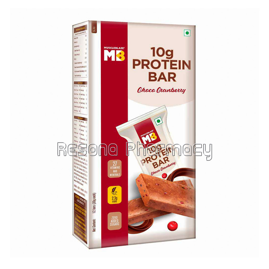 Muscleblaze Mini Protein Bar (10G Protein) Choco Cranberry