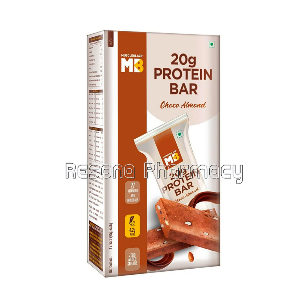 Muscleblaze Protein Bar (20G Protein) Choco Almond