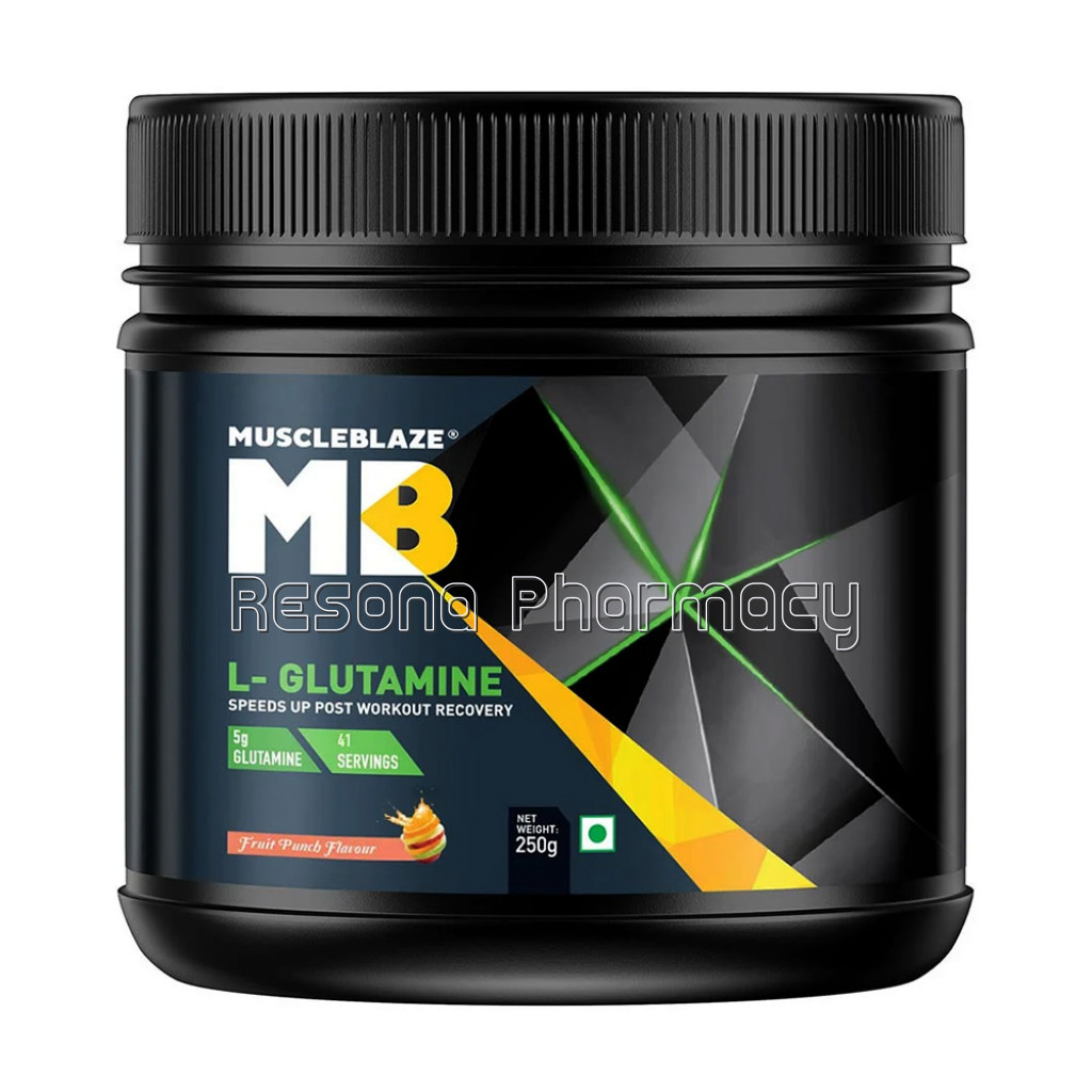 Muscleblaze L Glutamine 0.55Ib Fruit Punch