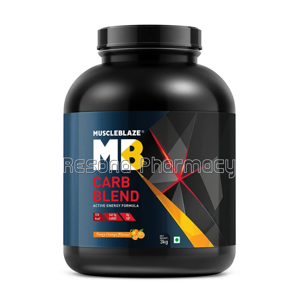 Muscleblaze Carb Blend 6.6Ib Tangy Orange