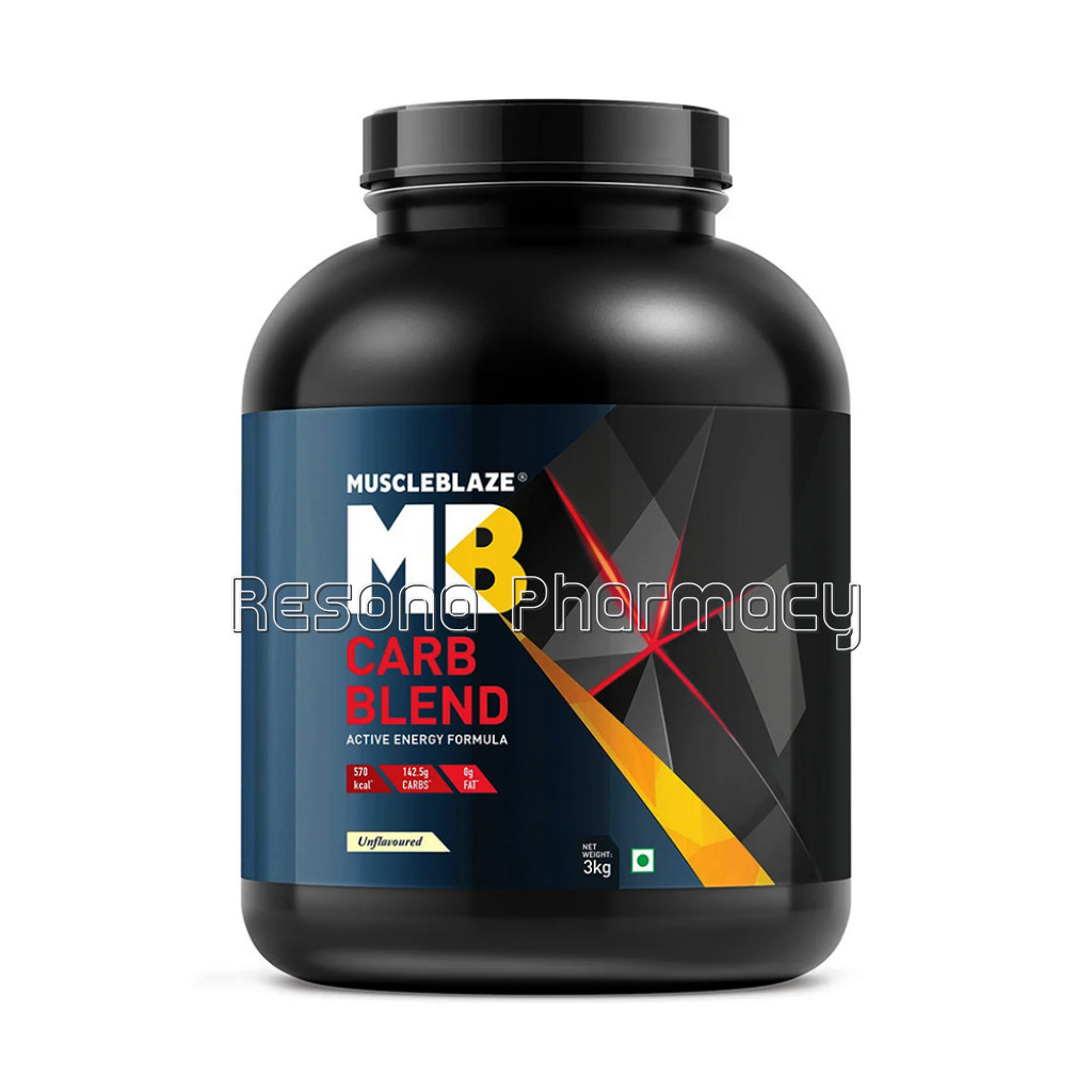 Muscleblaze Carb Blend 6.6Ib Unflavoured