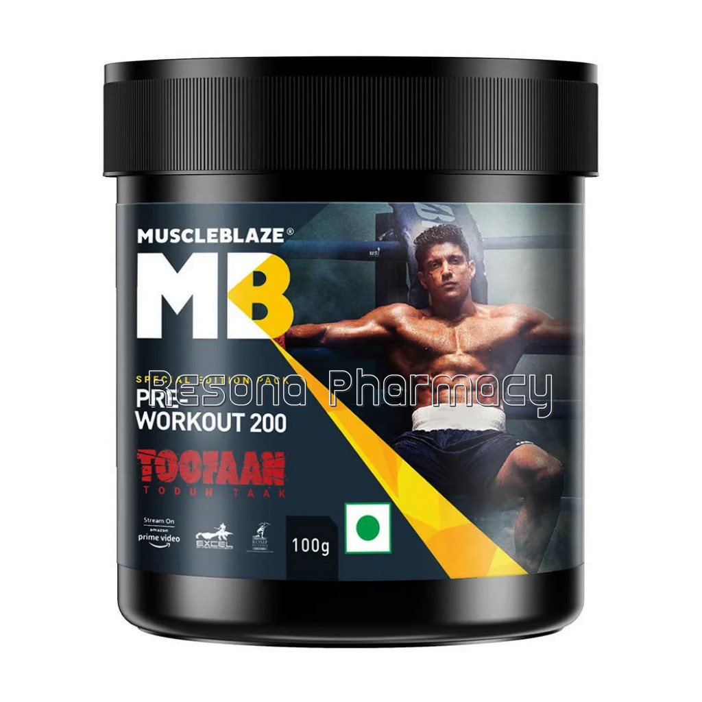 Muscleblaze Toofaan Special Edition Pre Workout 200 0.22Ib Fruit Splash