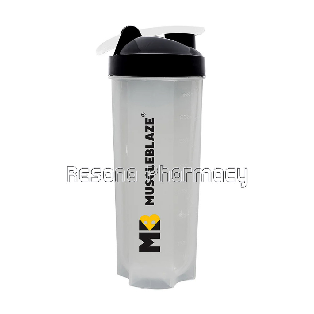 Muscleblaze Phirse Zidd Kar Shaker 650Ml White Colour