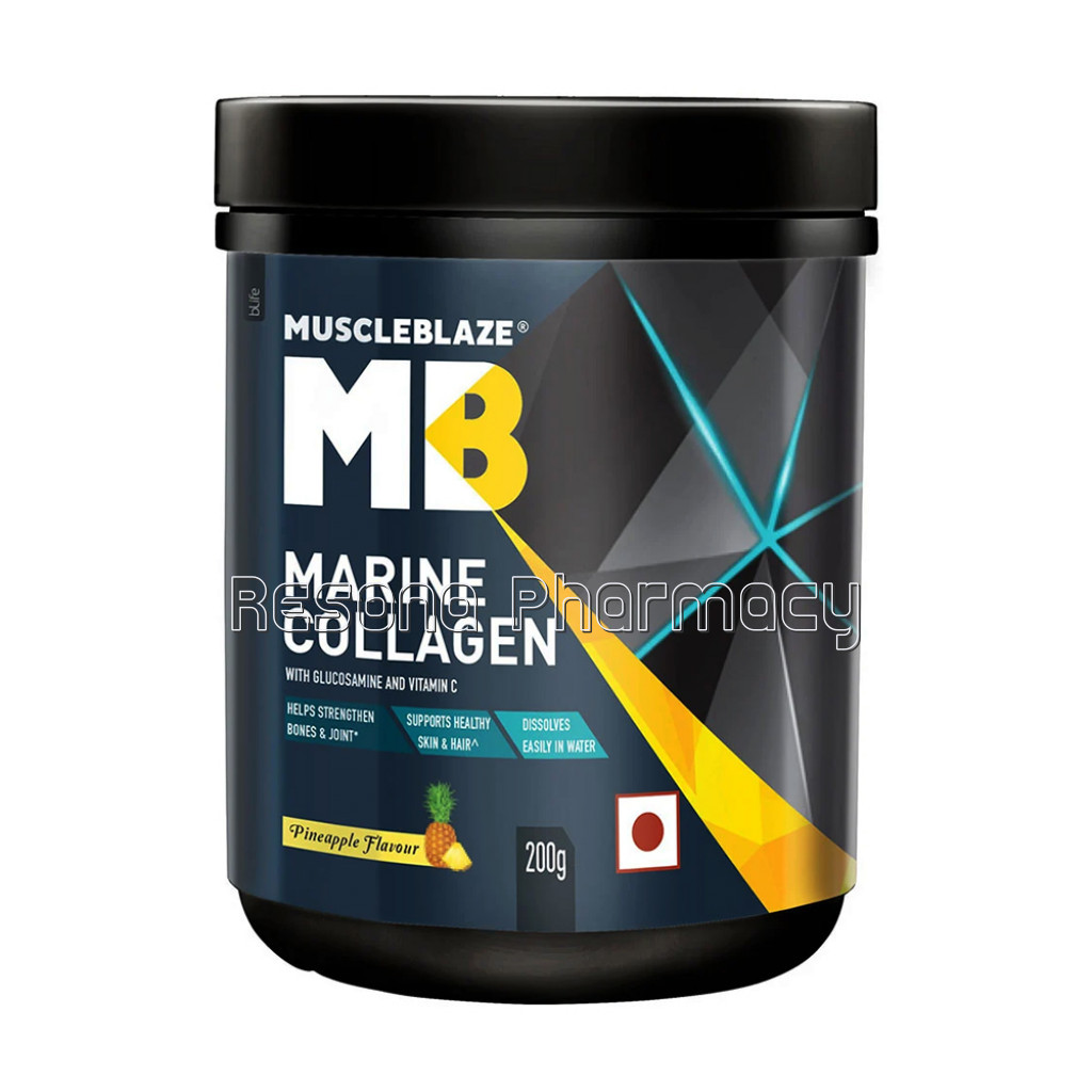 Muscleblaze Marine Collagen 0.44Ib Pineapple