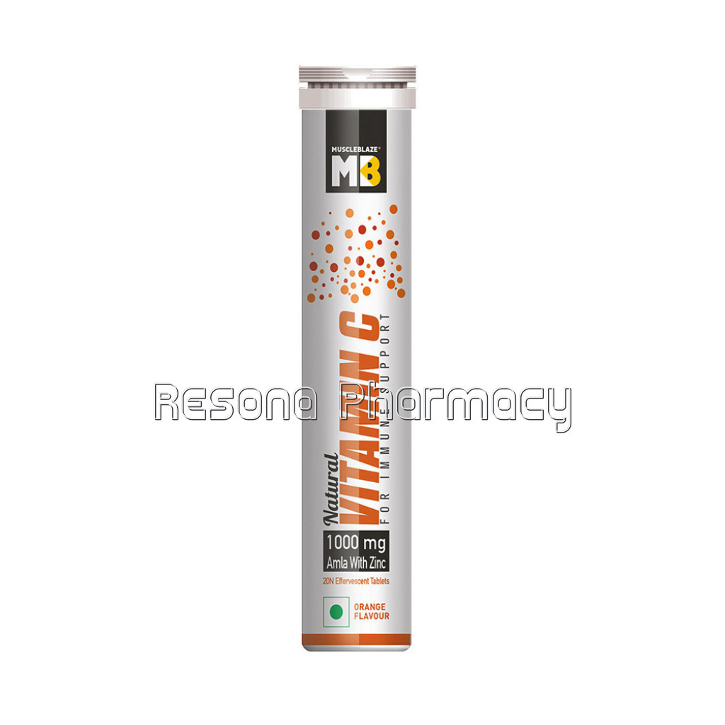 Muscleblaze NaNaturalVitamin C 1000Mg Amla and Zinc