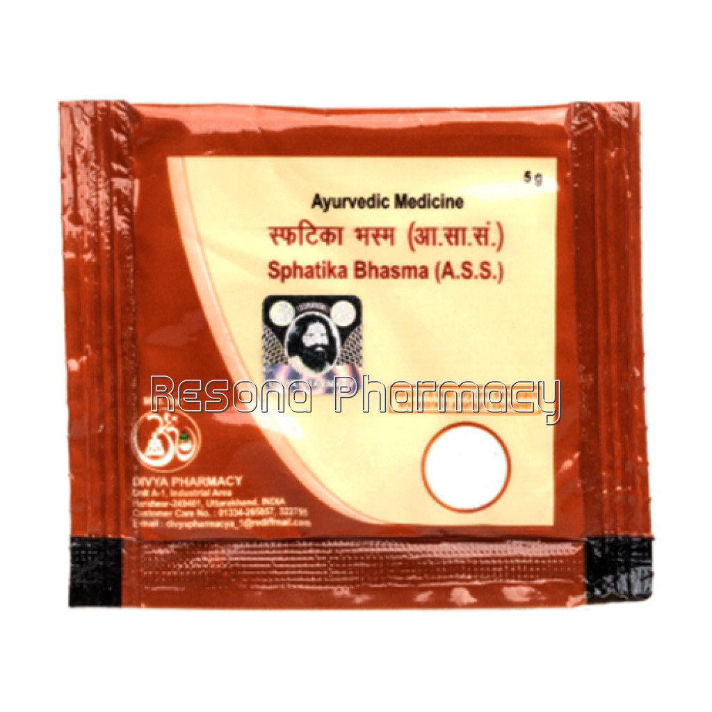 Divya Sphatika Bhasma 5 Gm