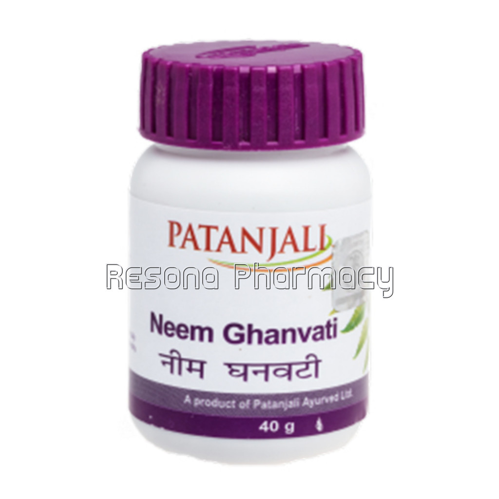 Patanjali Neem Ghan Vati 40 Gm
