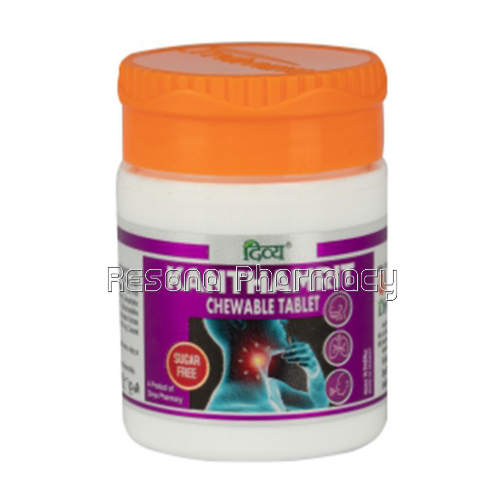 Divya Kanthamrit Chewable Tablet 40 N 6 Gm