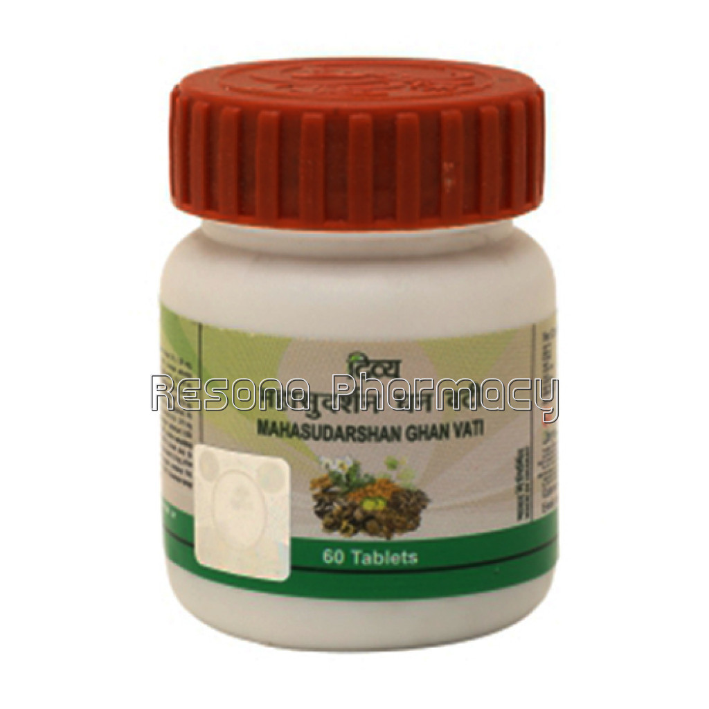 Divya Mahasudarshan Ghanvati Plus 60 Tab 20 Gm