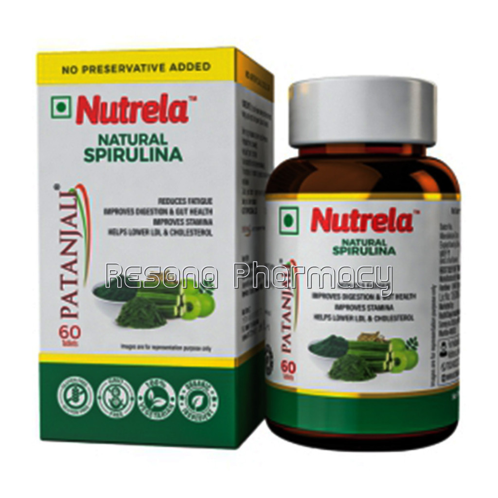 Patanjali Nutrela Spirulina NaNatural32 Gm
