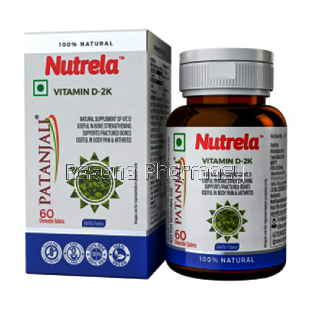Nutrela Vit D2K NaNaturalTab Vanilla 16 Gm