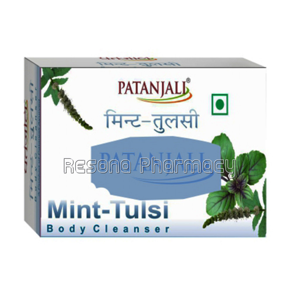 Patanjali Mint Tulsi Body Cleanser 75 Gm