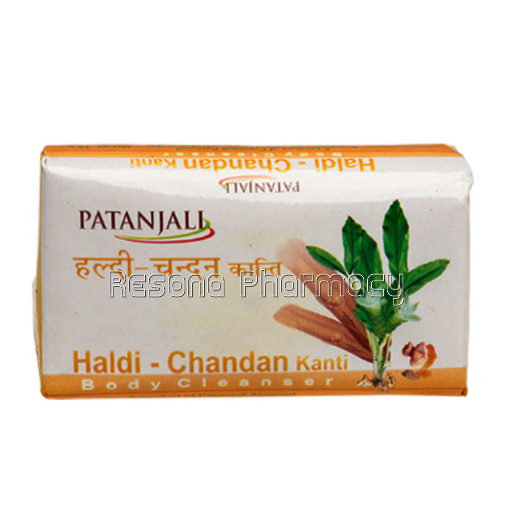 Patanjali Haldi Chandan Kanti Body Cleanser 150 Gm