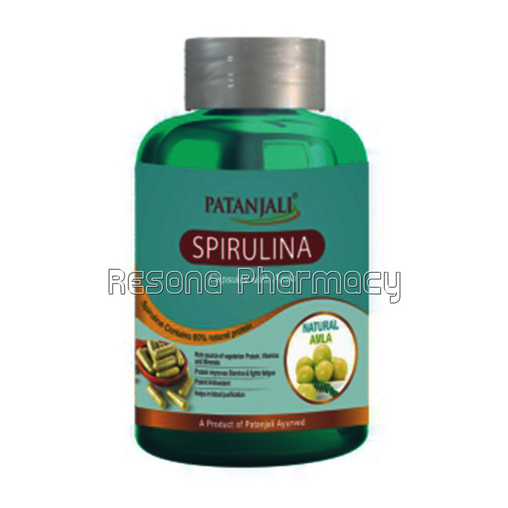 Spirulina Capsule With Amla   60 Tabs 65 Gm
