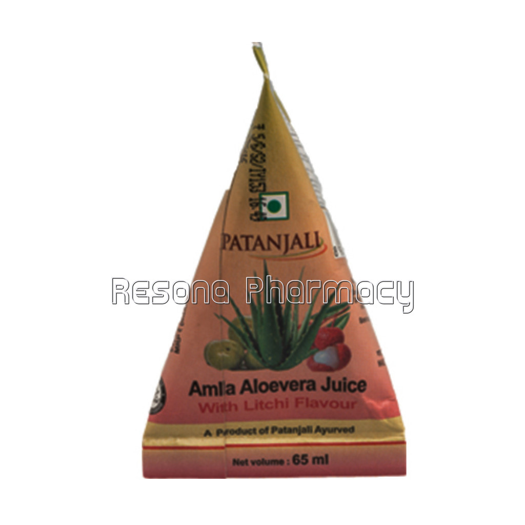 Amla Aloevera Juice With Litchi Flavour 65 Ml