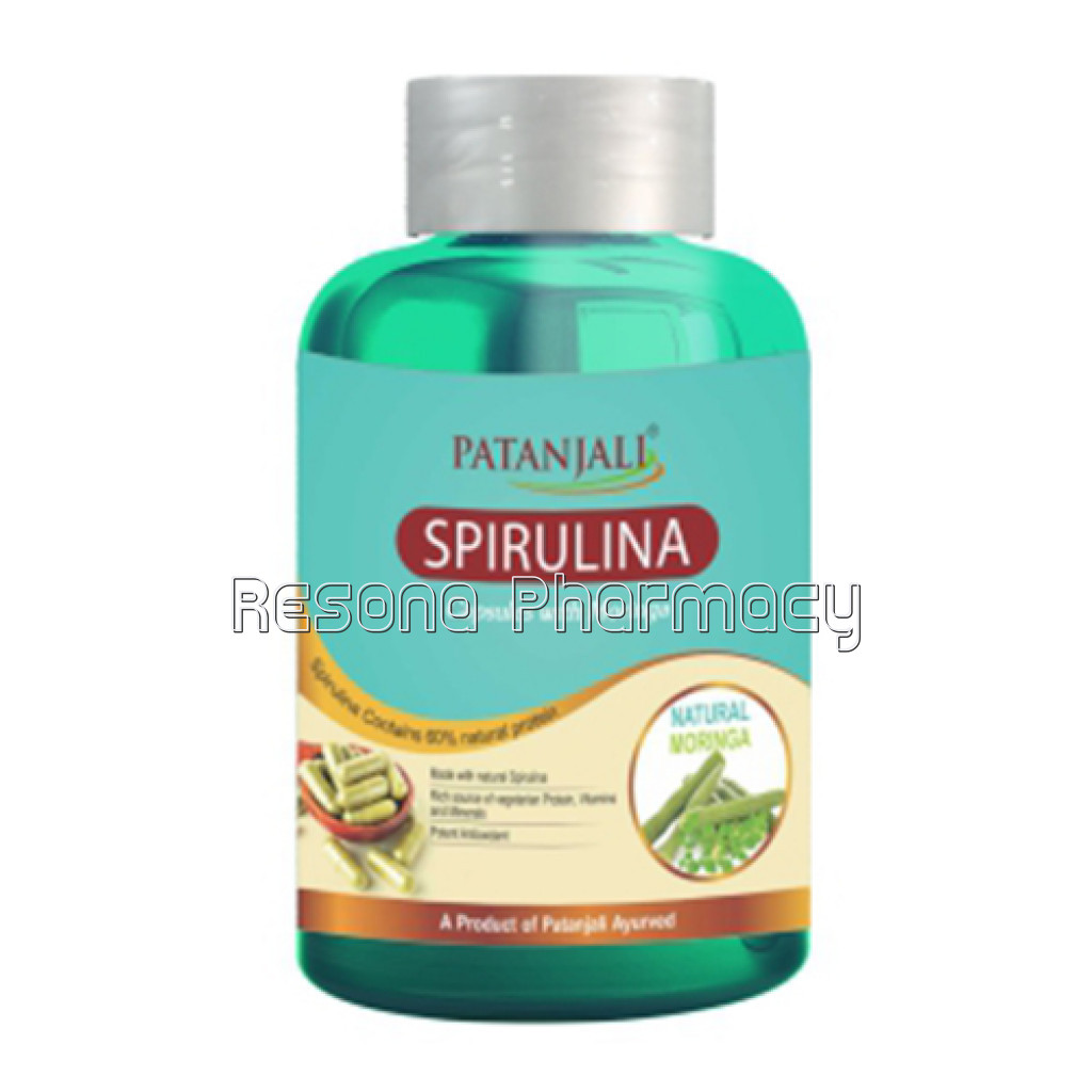 Spirulina Capsule With Moringa   60 Tabs 65 Gm