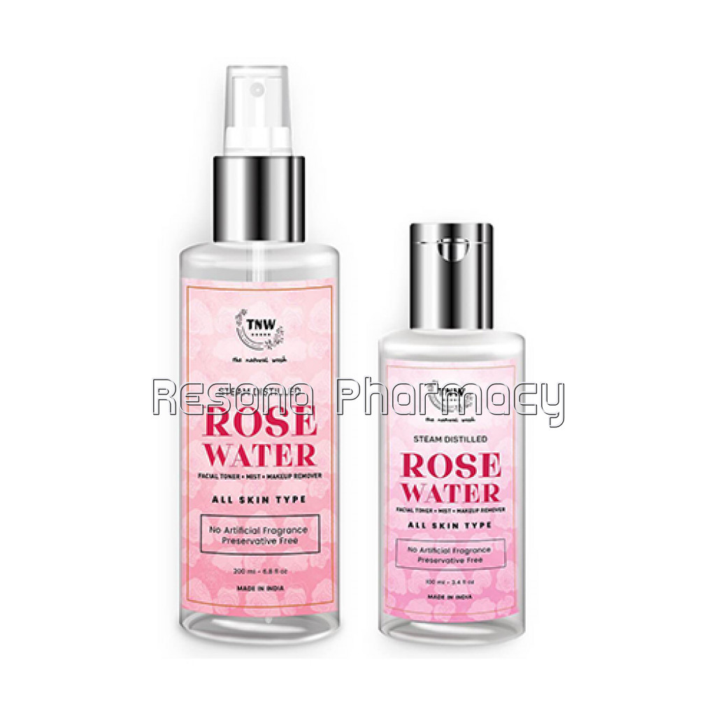 Steam Distilled Pure Rose Water   (Free From Artificial Fragrance and Alcohol) 200Ml