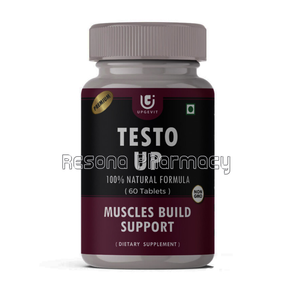 Upgevit Testoup With Sustanone Testoboost Supplement Support Men Testo Level, Gat, Muscle Growth, Energy, Male Hormones, Testo – 60 Tablet