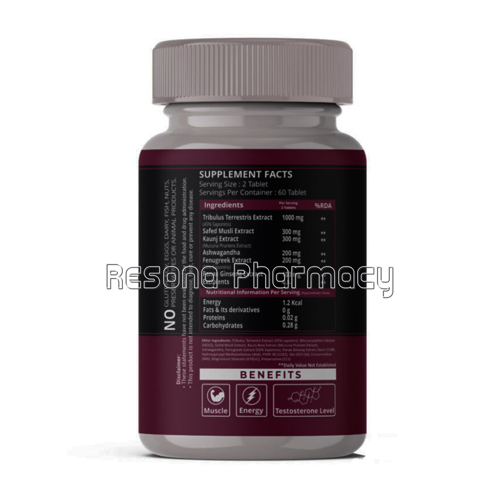 Upgevit Testoup With Sustanone Testoboost Supplement Support Men Testo Level, Gat, Muscle Growth, Energy, Male Hormones, Testo – 60 Tablet