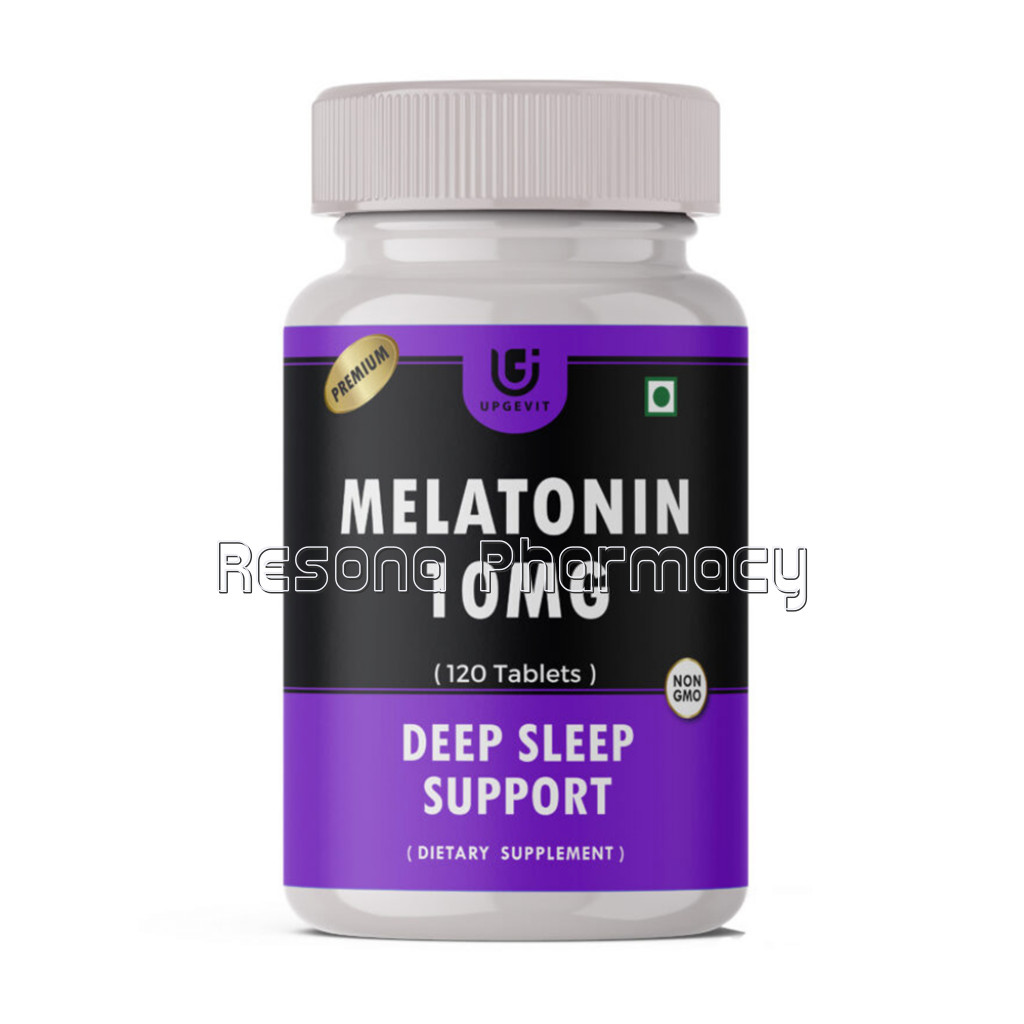 Upgevit NaNaturalSleeping Pills Ambien Melatonin Sleep Aid Strongest Neend Ki Tablet High Power Night Supplements – 120 Tablets
