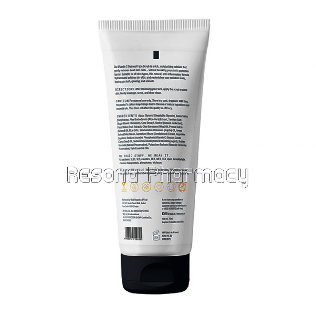 Arata Vitamin C Oatmeal Face Scrub