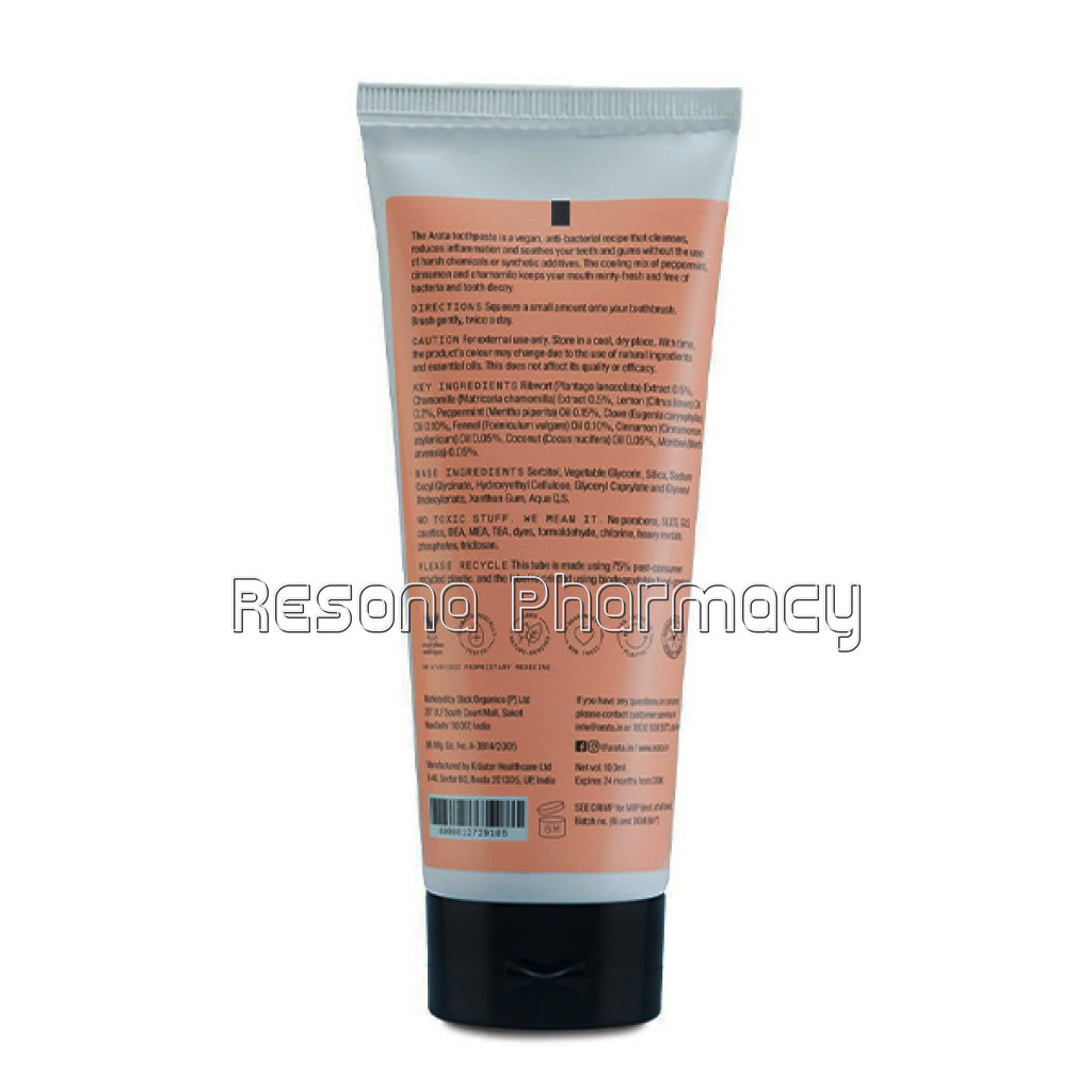 Arata Refreshing Fluoride Free Toothpaste
