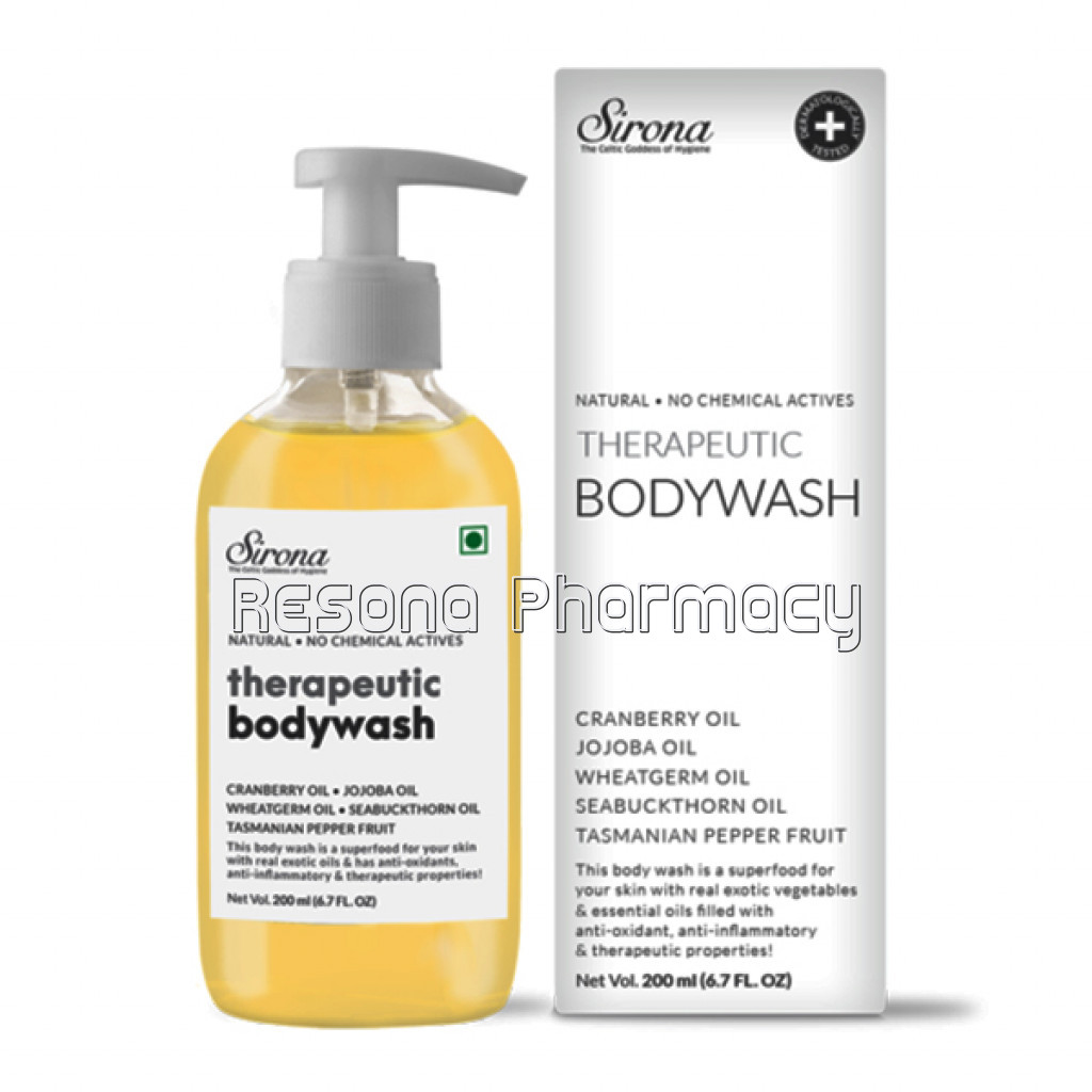 Sirona NaNaturalTherapeutic Body Wash   200 Ml