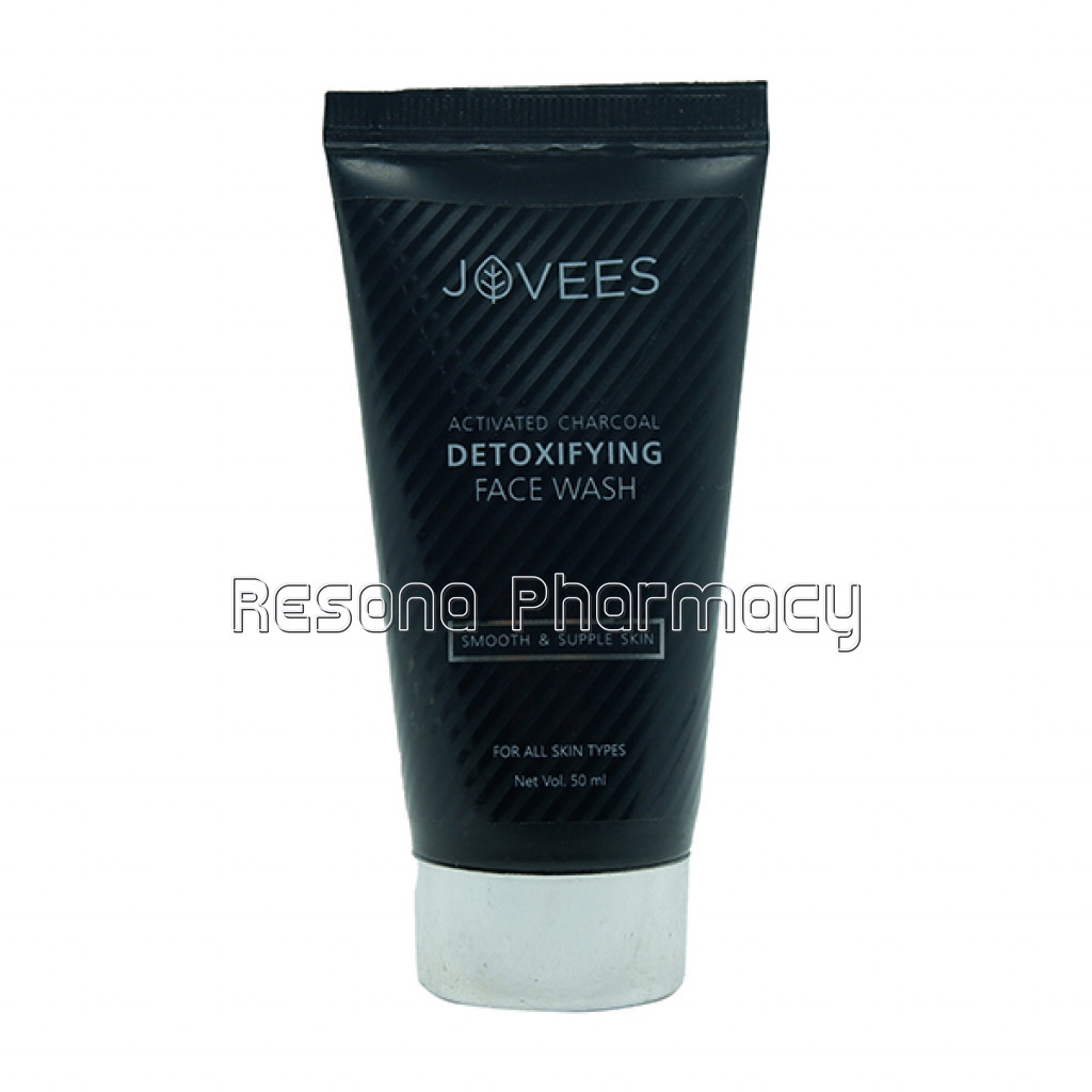 Activated Charcoal Detoxifying Face Wash 50Ml