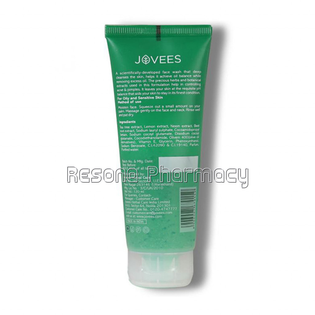 Tea Tree Oil Control Face Wash 120Ml