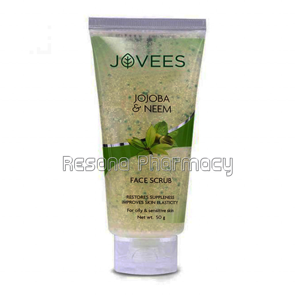 Jojoba And Wheatgerm Face Scrub 50Gm