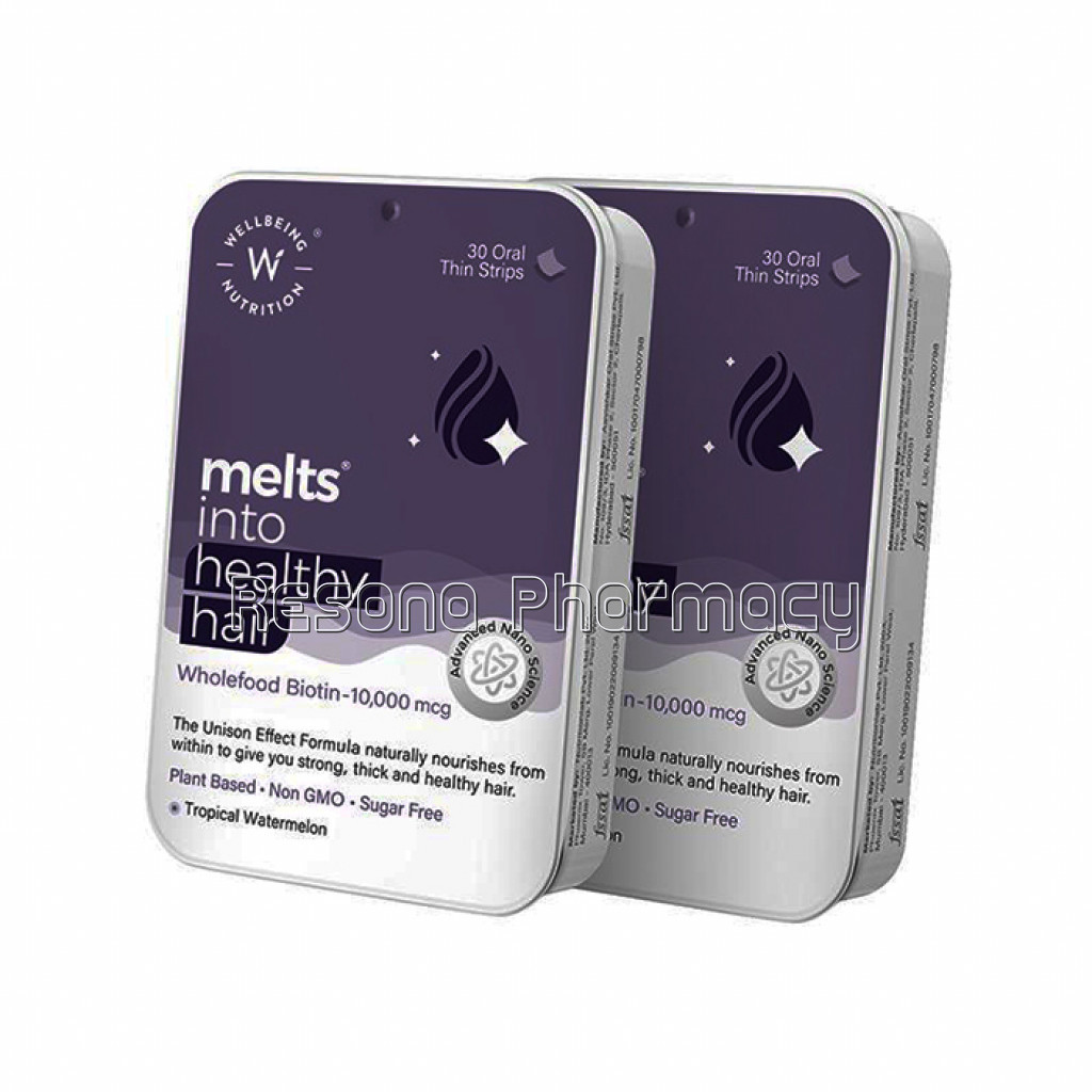 Melts Healthy Hair Pack Of 2