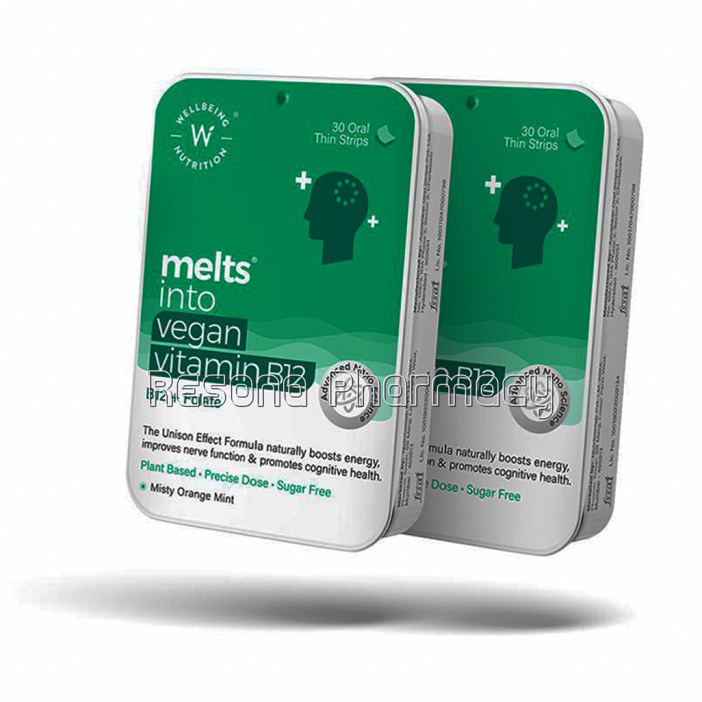 Melts Vegan Vitamin B12 Pack Of 2