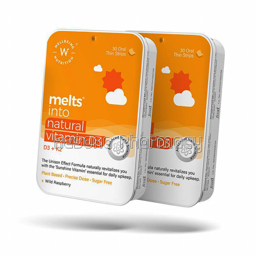 Melts NaNaturalVitamin D3 Pack Of 2
