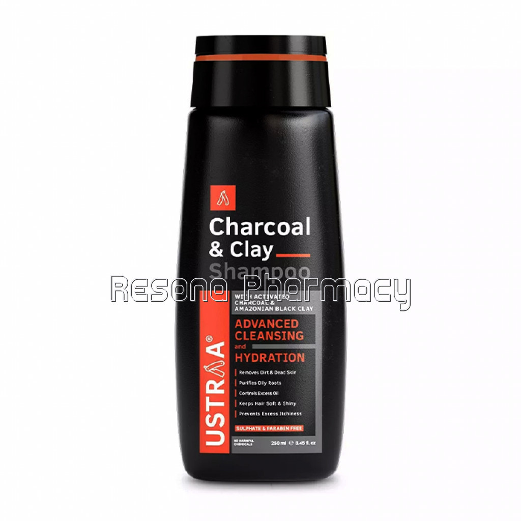 Charcoal and Clay Shampoo  250 Ml