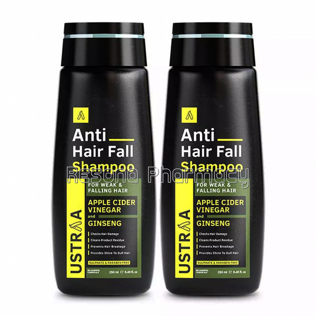 Anti Hair Fall Shampoo With Apple Cider Vinegar   Set Of 2