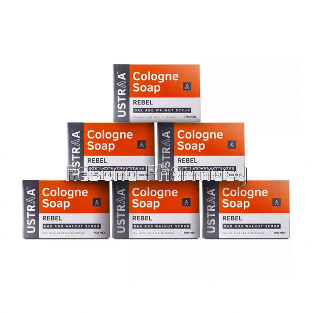 Rebel Cologne Soap   Pack Of 6