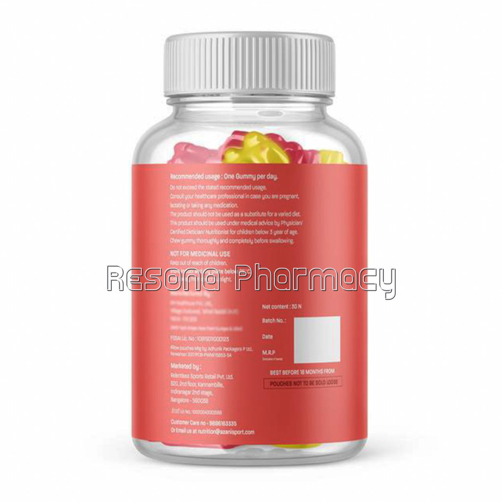 Calcium and Vitamin D Gummies Pack Of 1