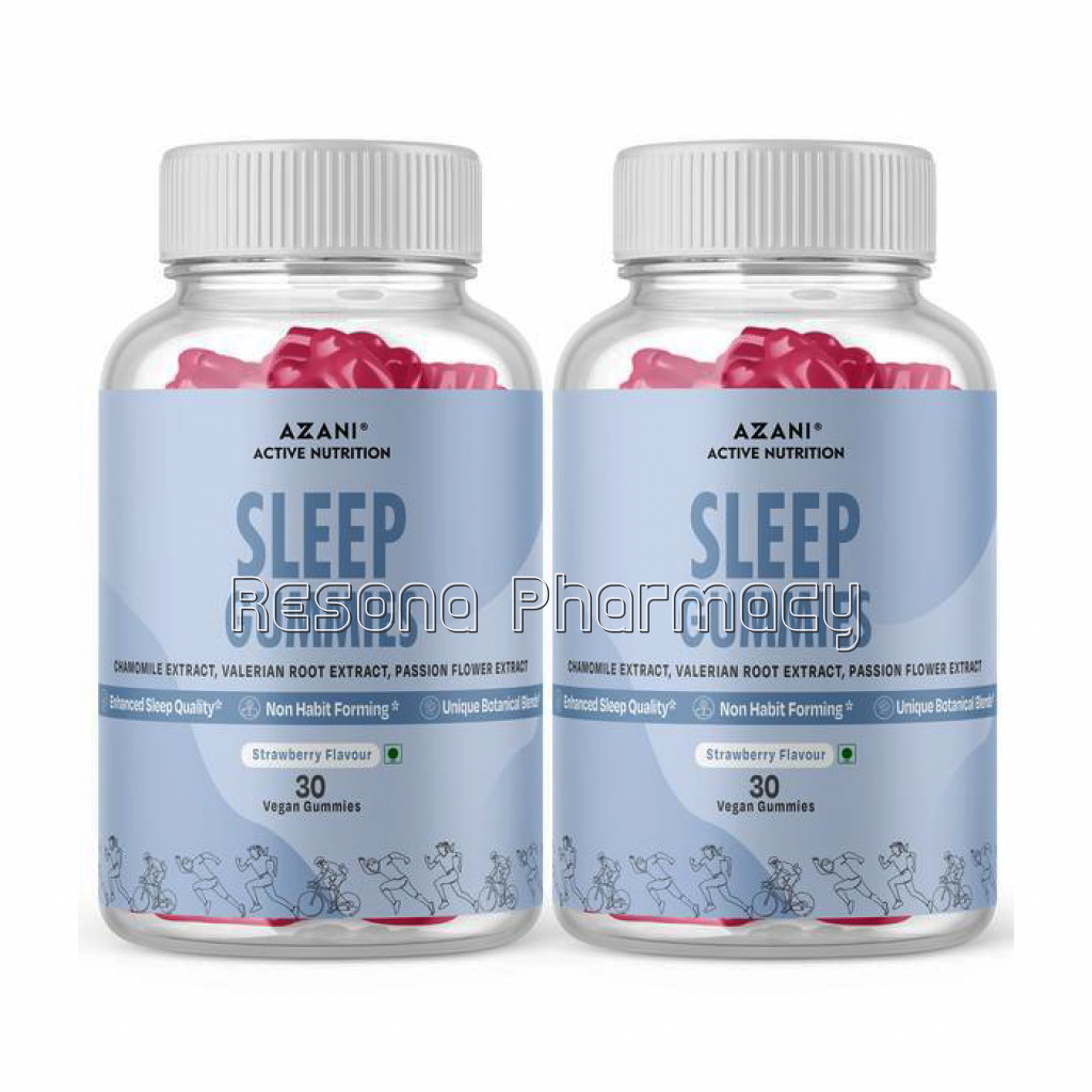 Azani Active Nutrition Sleep Gummies Pack Of 2