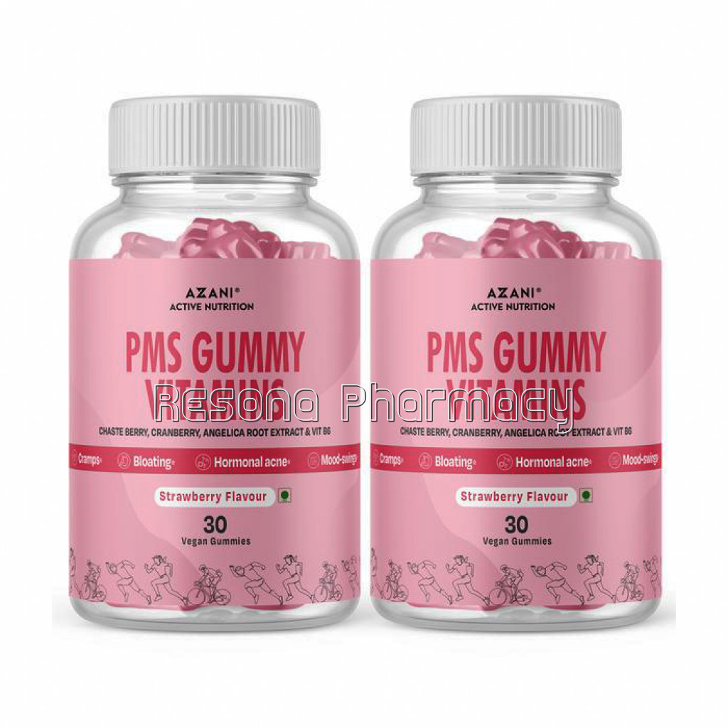 Azani Active Nutrition Pms Gummies Pack Of 2