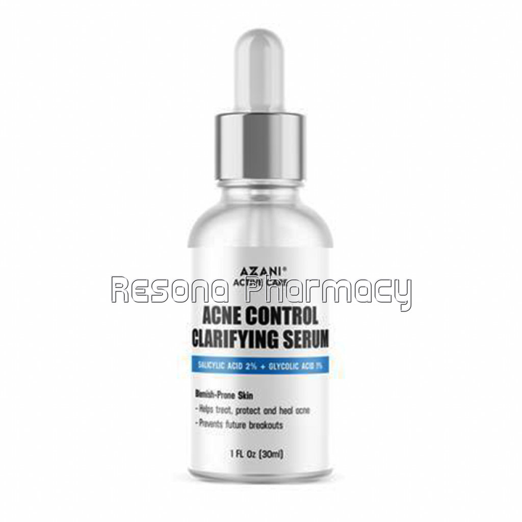 Acne Clarifying Serum For Reducing Acne, Blemishes and Clogged Pores, 2% Salicylic Acid and 1% Glycolic Acid  Prevents Future Acne Breakouts, Women and Men 30Ml Pack Of 1