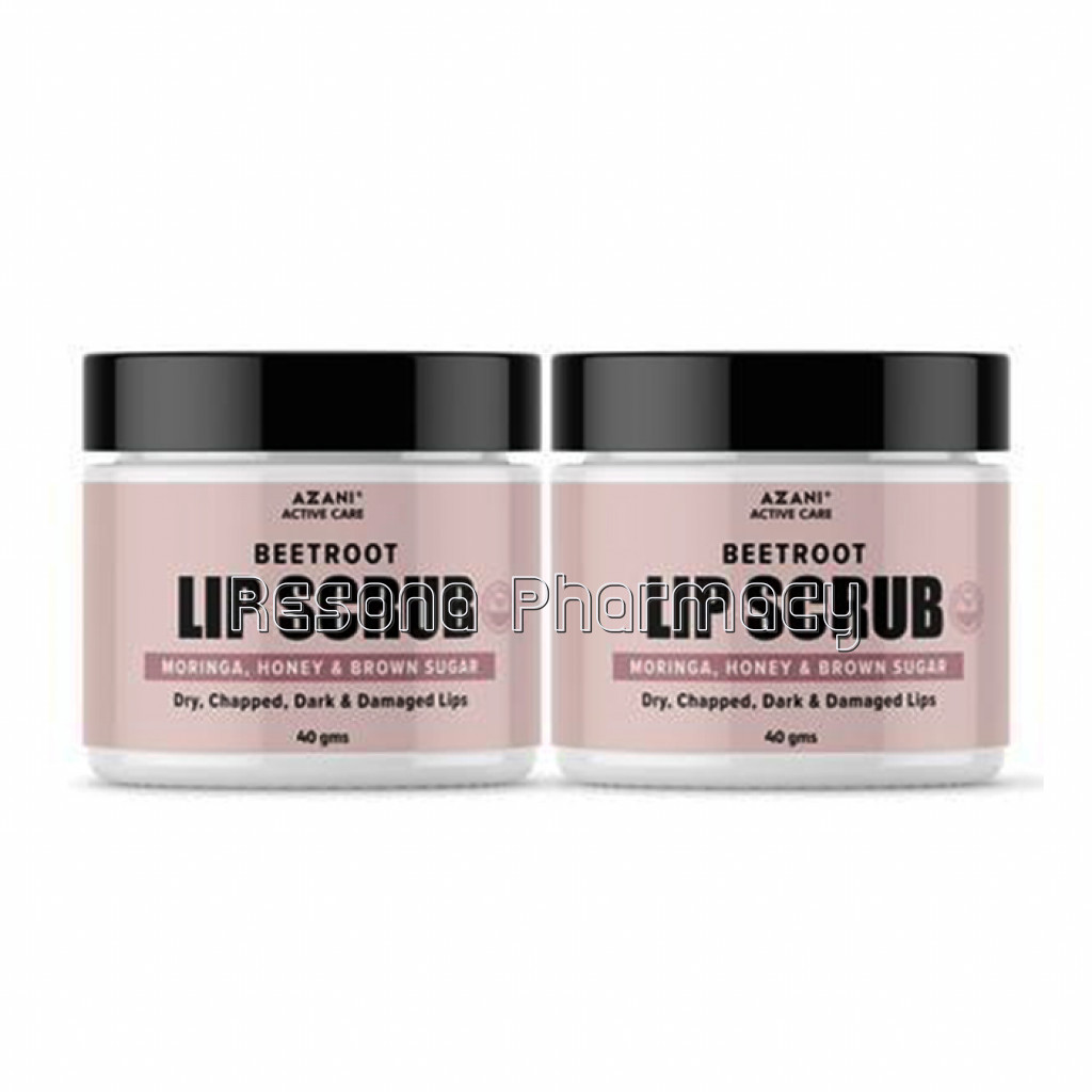 Lip Exfoliation Beetroot Lip Scrub, Lightening And Brightening Dark, Dry, Chapped and Damaged Lips. For Soft, Plump and Pouty Lips, Women and Men 40Gm Pack Of 2